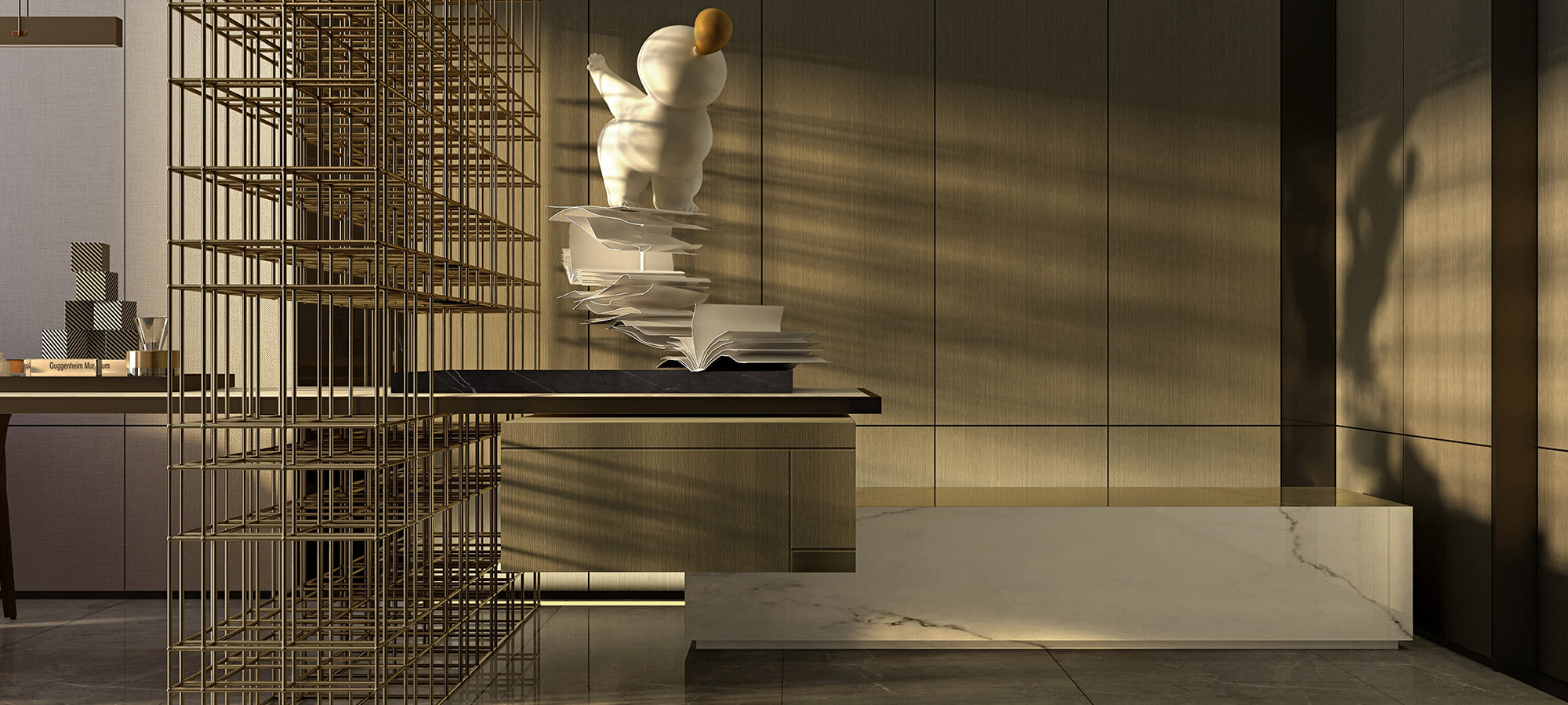 Interior of a Residential Building + javierdejuanarquitectura.com